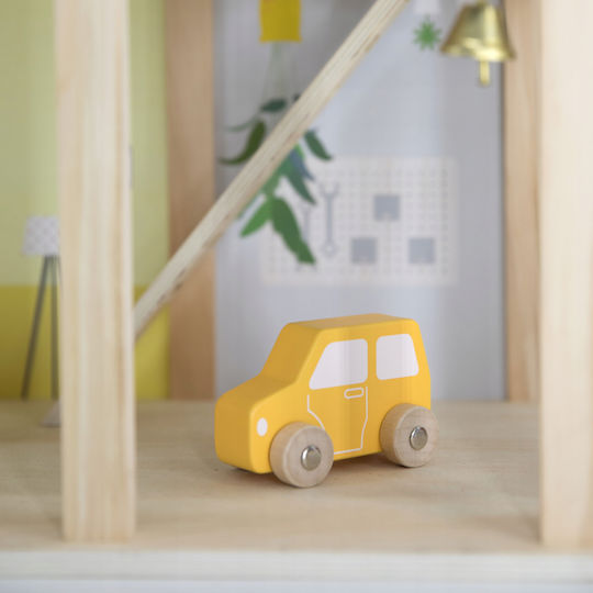 Viga Toys Ξύλινο Κουκλόσπιτο