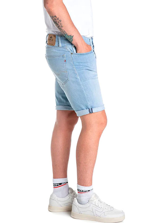 Herrenshorts Jeans Blue