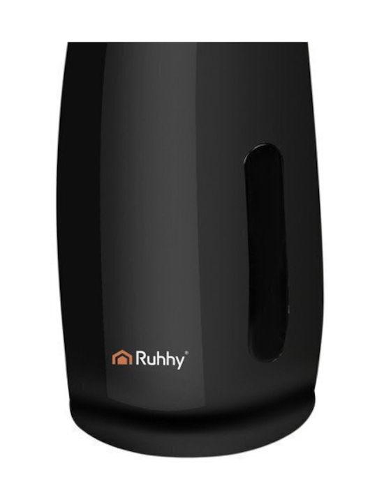 Ruhhy Spender Küche Porzellan mit automatischem Spender Schwarz 300ml