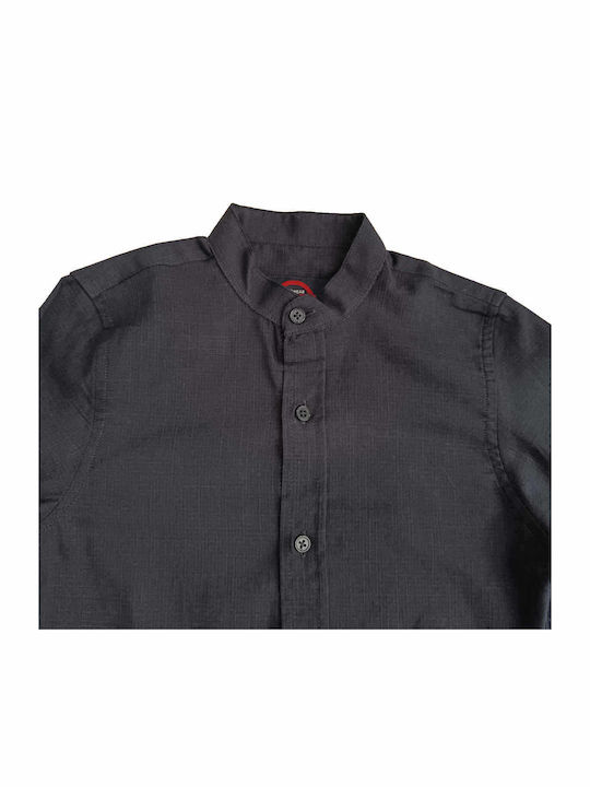 Kinder Hemd Langarm Navy