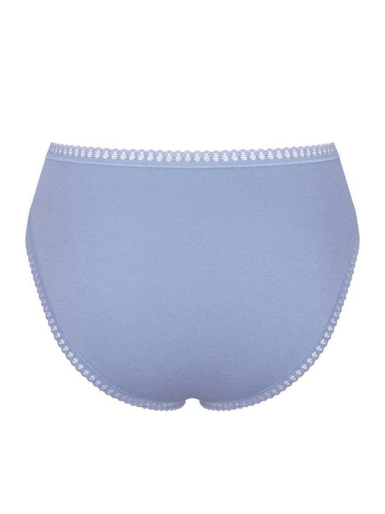 Βαμβακερά Women's Slip 3Pack Blue