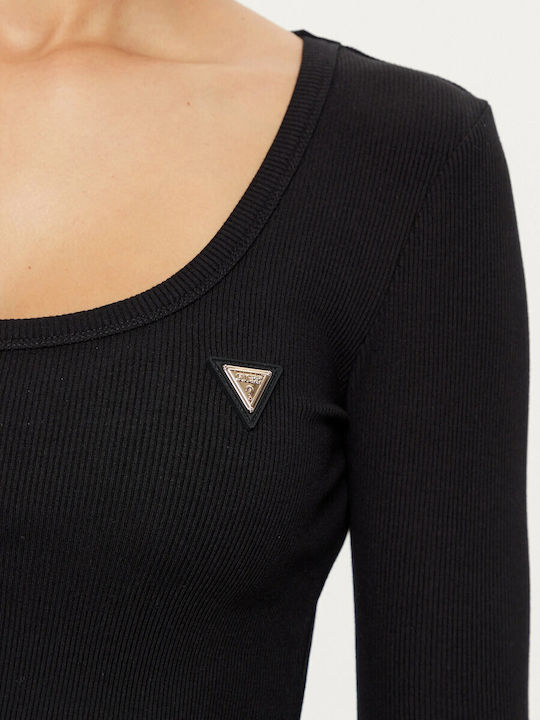 Colette Damenbluse Langärmelig Schwarz