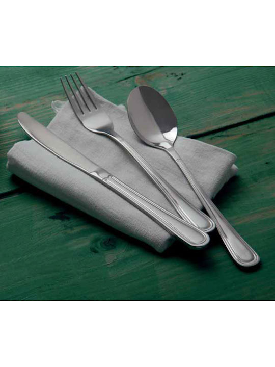 Homeplus Venero Spoon Set Desert / Ice Cream Stainless Silver 14cm 3pcs