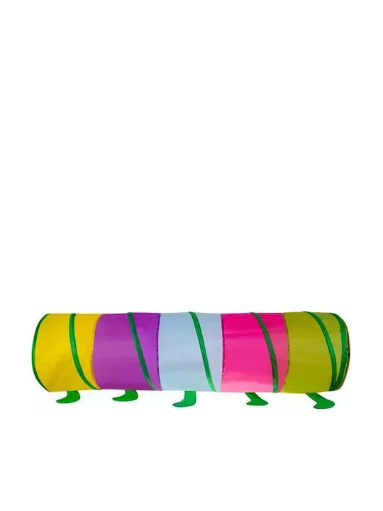 Foldable Children's Tunnel Total Length 165cm Multicolored Caterpillar Kruzzel 23926