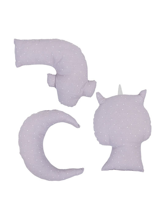 Bimbidreams Kids Decorative Pillow Bimbidreams White 30x30cm