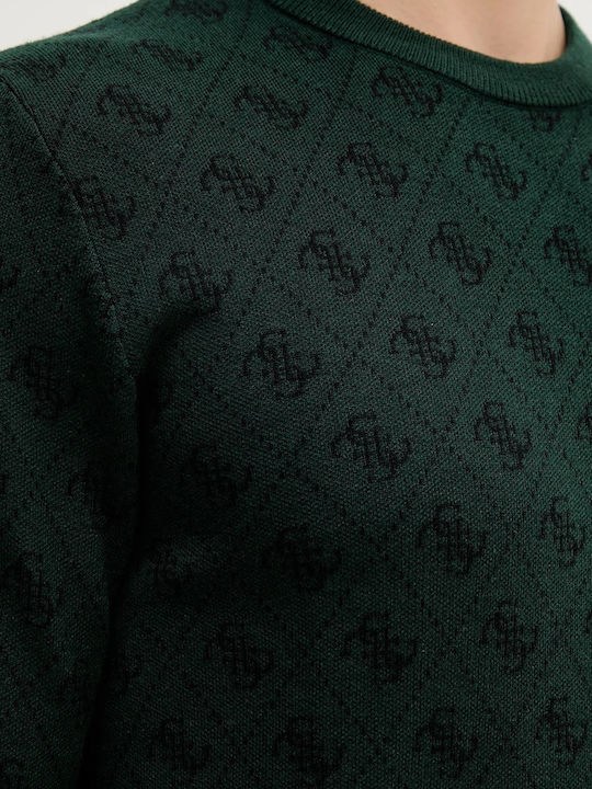 Long Sleeve Green Sweater
