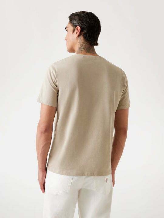 Guess T-shirt Μπεζ