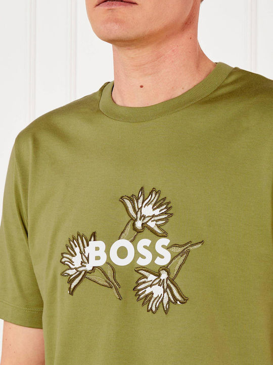 Hugo Boss Thompson T-shirt Medium Green 50536796-311