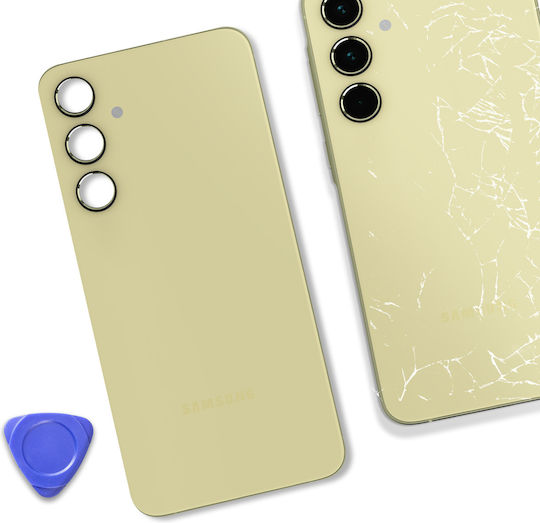 Капак За Задна Част Clappio Samsung Galaxy A55 Светлозелен