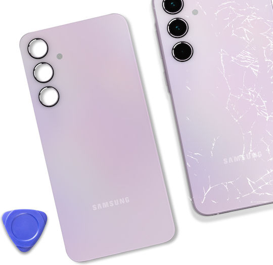 Clappio Replacement Rear Cover Samsung Galaxy A55 Light Purple