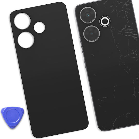 Clappio Replacement Battery Cover Xiaomi Redmi 13 4g Black
