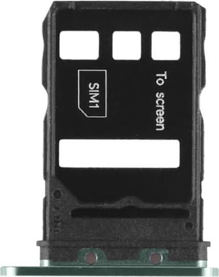 Clappio Sim Kartenhalter Honor Magic 5 Pro Dual Nano Sim Grün
