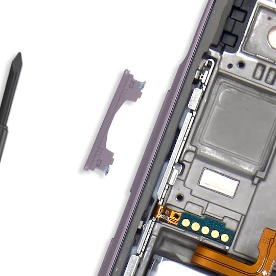 Samsung Volume Button Samsung Galaxy A35 Original Purple
