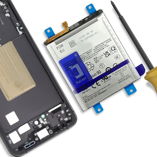 Clappio Internal Battery Samsung Galaxy S24 Fe 4565mah Model Eb-bs721abe White