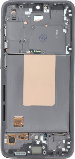 Samsung Screen Samsung S24 Fe Lcd + Touch Panel + Original Chassis Black