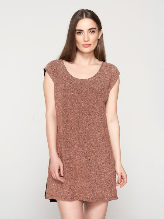Luna Mehrfarbiges Damenbademode Kleid
