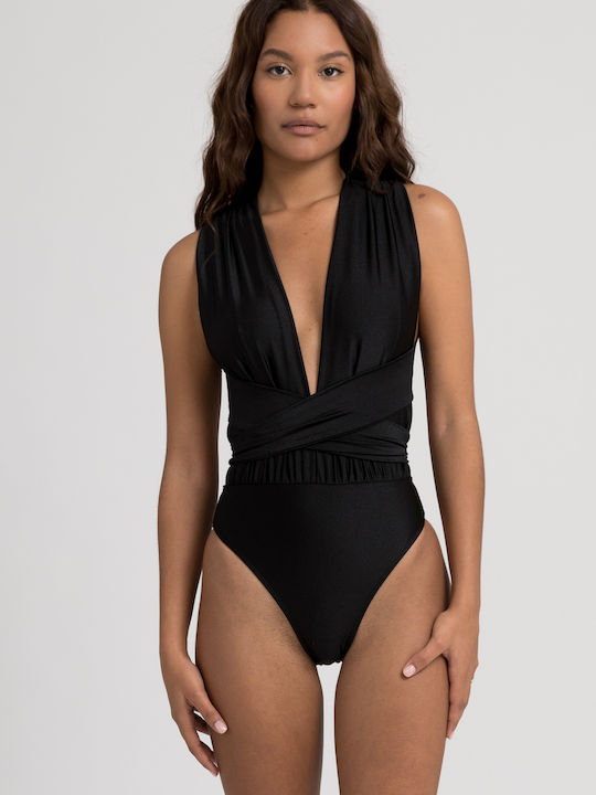 One Piece Swimsuit Black
