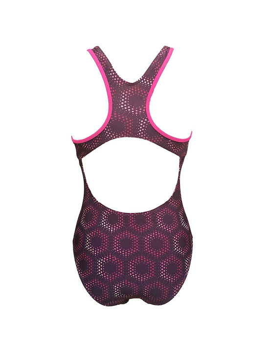 Sportlicher Badeanzug Purple