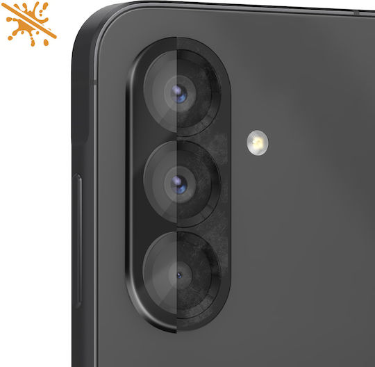 Avizar Комплект 2 Протектора от Закалено Стъкло за Камера Samsung Galaxy A56 3D Гравирани Черни