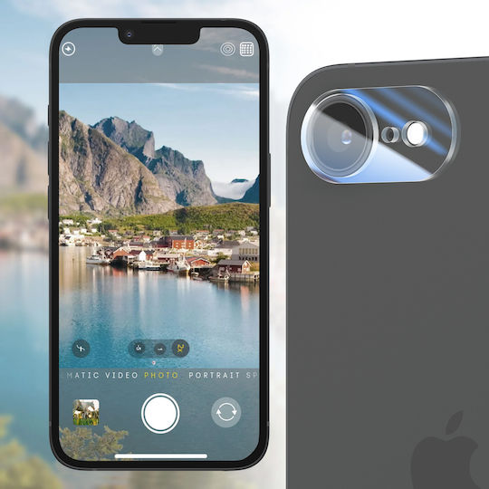 Avizar Протектор За Камера Apple iPhone SE 4 9H Устойчив На Драскотини Закалено Стъкло Прозрачен