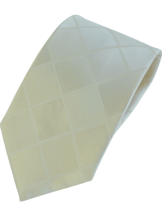 Pierre Cardin Men's Tie Silk Printed in Beige Color