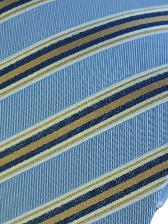 Pierre Cardin Men's Tie Silk Printed in Blue Color