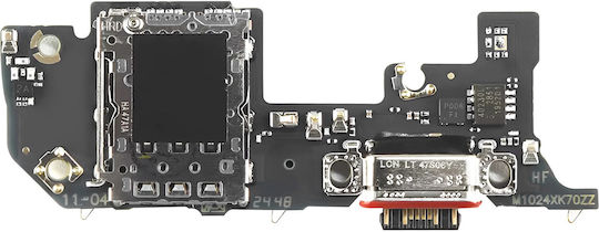 Clappio Conector De Încărcare Usb-C Cititor Sim Xiaomi 14T 14T Pro Negru