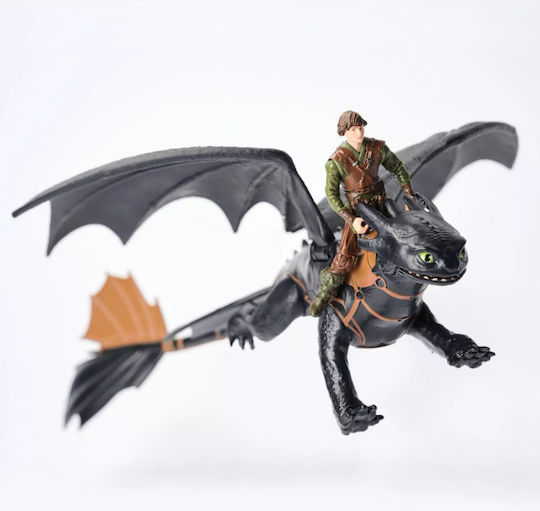 Φιγούρα Δράσης How to train your Dragon Toothless & Hiccup 25εκ.