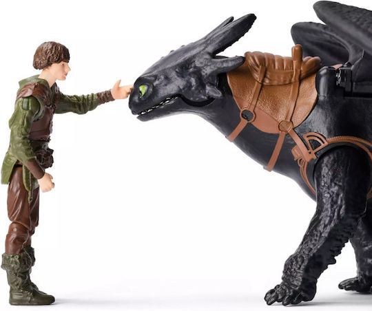 Φιγούρα Δράσης How to train your Dragon Toothless & Hiccup 25εκ.