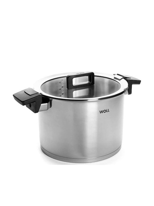 Woll Concept Tiefer Edelstahl-Topf 7.6Es / 24cm