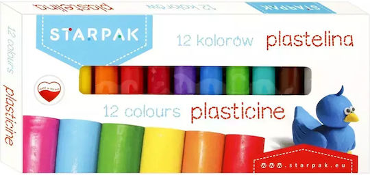 Starpak Πλαστελίνες σε Κουτί για 3+ Ετών, 12τμχ