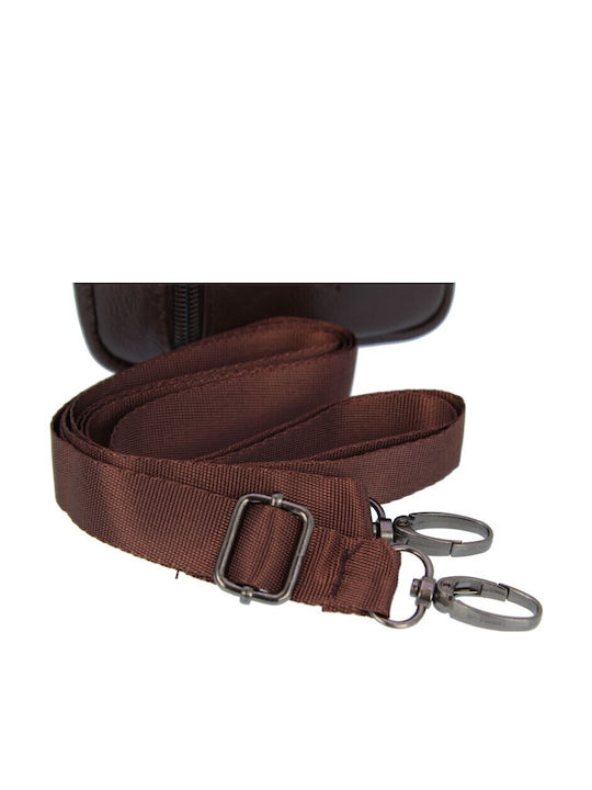 Leder Herren Schulter / Crossbody Braun Tasche