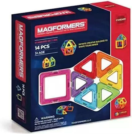 Magformers Μαγνητικό Παιχνίδι Κατασκευών 14 για Παιδιά 3+ Ετών