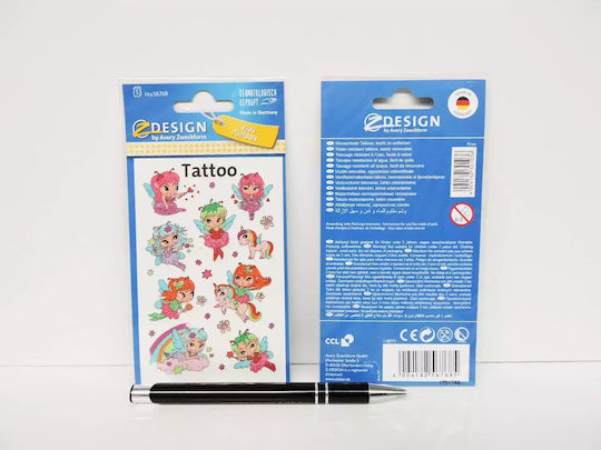 Avery Fairy Kinder Tattoos
