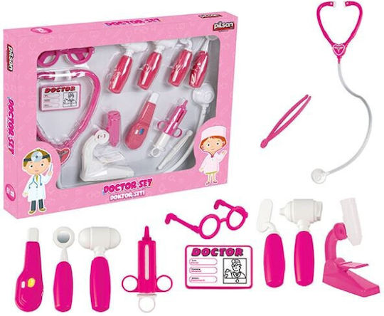 Pilsan Kinder Medizinisches Set 03232 Set Medizinischer 03232 für 3+ Jahre 9 Stück