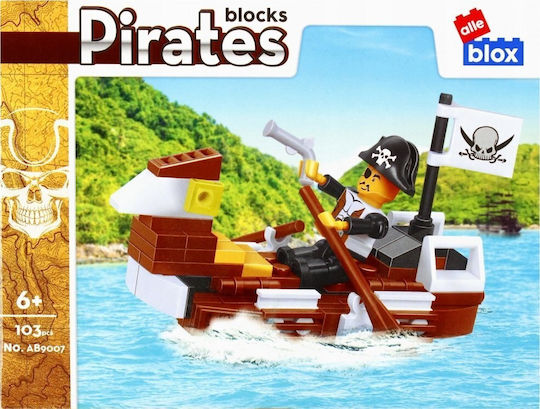 Alleblox Τουβλάκια Pirates για 6+ Ετών 103τμχ