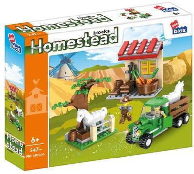 Alleblox Cuburi De Construit Homestead Pentru 6+ Ani 247 Bucăți