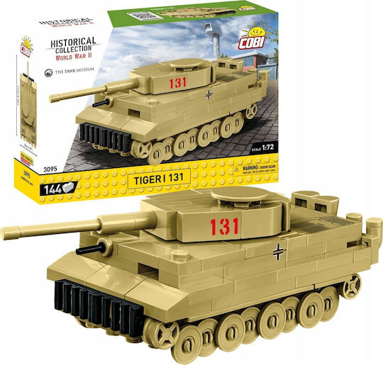 Cobi Τουβλάκια Tiger I 131 για 6+ Ετών 144τμχ