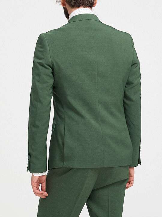 Men's Summer Suit Regular Fit Green