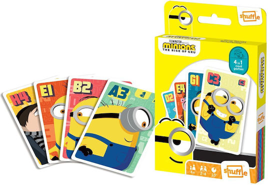Επιτραπέζιο Παιχνίδι 4-in-1 Minions για 2-4 Παίκτες 4+ Ετών (EN) Cartamundi