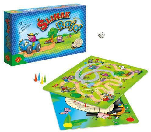 Board Game for 2-4 Players 5+ Years Old (PL) Alexander Toys