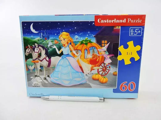 Παιδικό Puzzle Cinderella για 5+ Ετών 60pcs