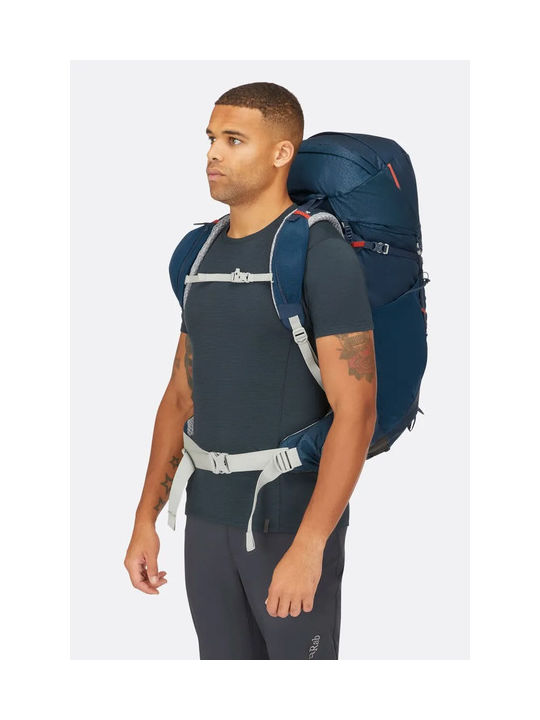 Lowe Alpine Ορειβατικό Σακίδιο 55lt Αδιάβροχο Antracite Trekking