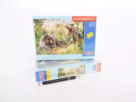 Παιδικό Puzzle Dinosaur Battle 180pcs Castorland