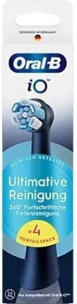 Oral-B iO Ultimate Clean Ersatzköpfe für Schwarz 4 Stück