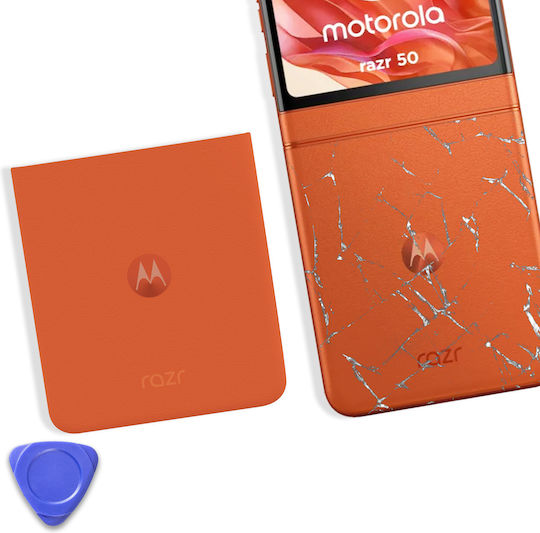 Motorola Battery Cover Motorola Razr 50 Original Service Pack Orange