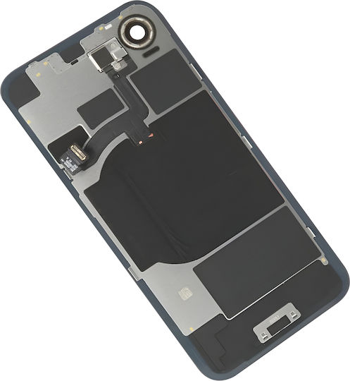 Clappio Replacement Rear Glass for iPhone 16e Black