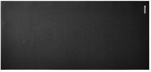 Vevor Gym Exercise Equipment Floor Mat Black 76x182cm