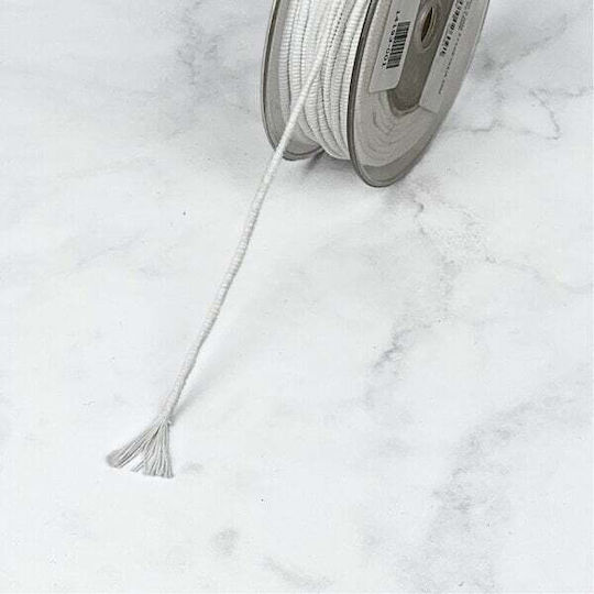 Cordon 3mm x 25m Alb