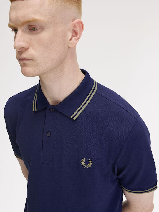 T-Shirt Blue/olive Mint